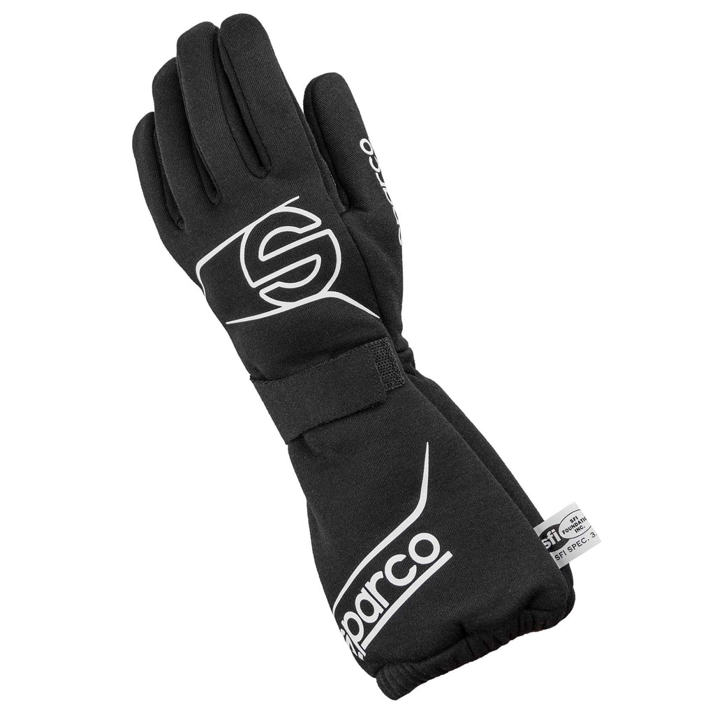 Sparco 001359NP11NRSFI - Gloves Wind 11 LG Black SFI 20